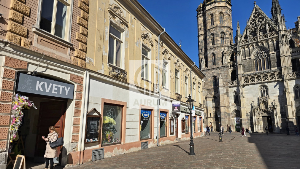 Polyfunkčná Historická Budova 1039 m2 - Košice , ul. Hlavná