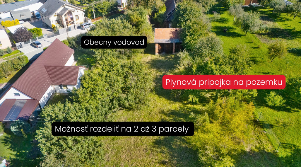 Stavebný Pozemok č.2, 747 m2, Nová Polhora