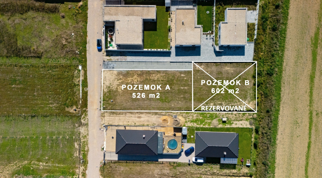 • REZERVOVANÉ • Pozemok na výstavbu RD, Nová IBV Cestice