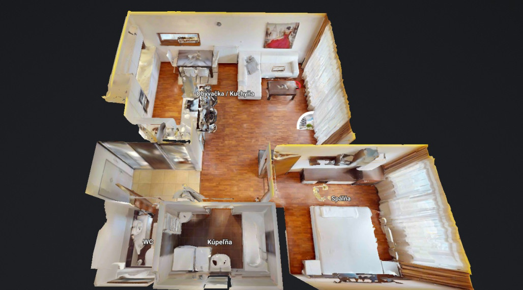 • REZERVOVANÉ • Priestranný 2 izb. byt, 67 m2 v Novostavbe, ul. Obrody