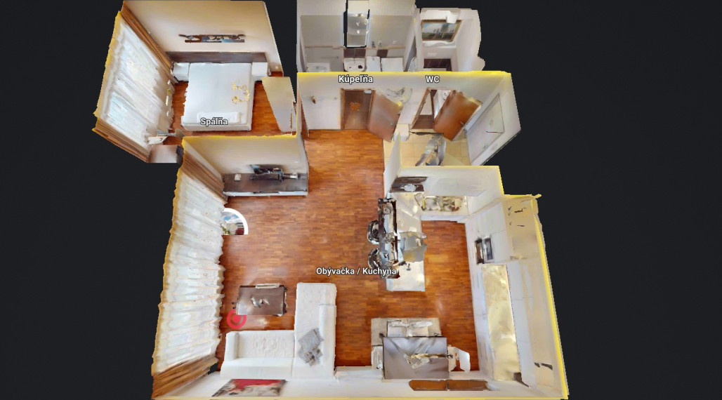 • REZERVOVANÉ • Priestranný 2 izb. byt, 67 m2 v Novostavbe, ul. Obrody