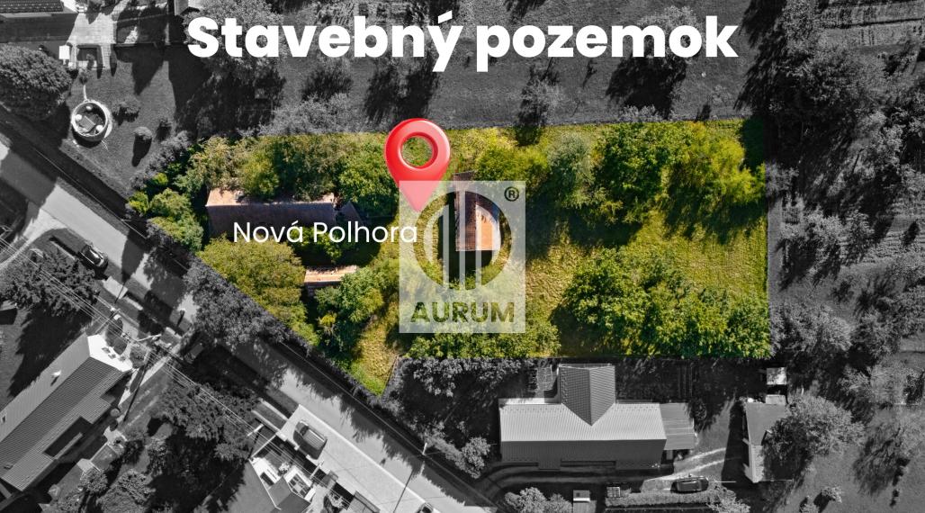 Stavebný Pozemok č.1, 762 m2, Nová Polhora