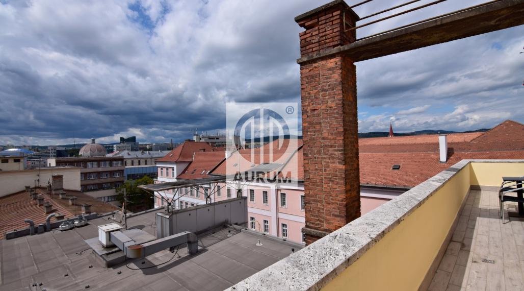 1 izb. byt s veľkou terasou v centre Košíc