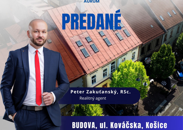 BUDOVA V CENTRE KOŠÍC, 661 m2, ul. Kováčska